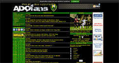 Desktop Screenshot of adofans.nl