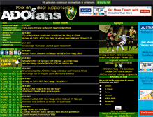 Tablet Screenshot of adofans.nl